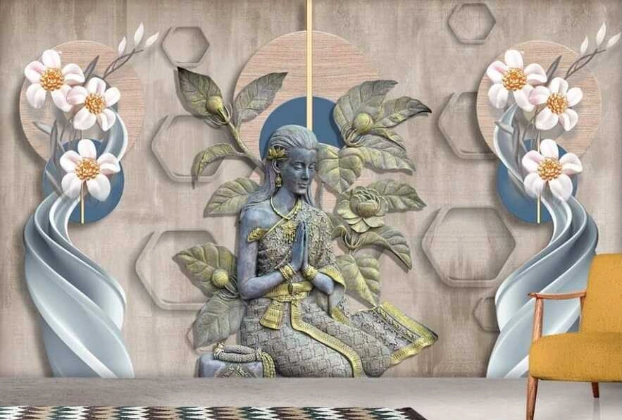 3D Sculpture Wallpaper Dealers in Coimbatore