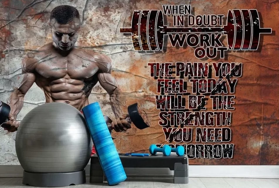 3D GYM Wallpaper Dealers in Trichy